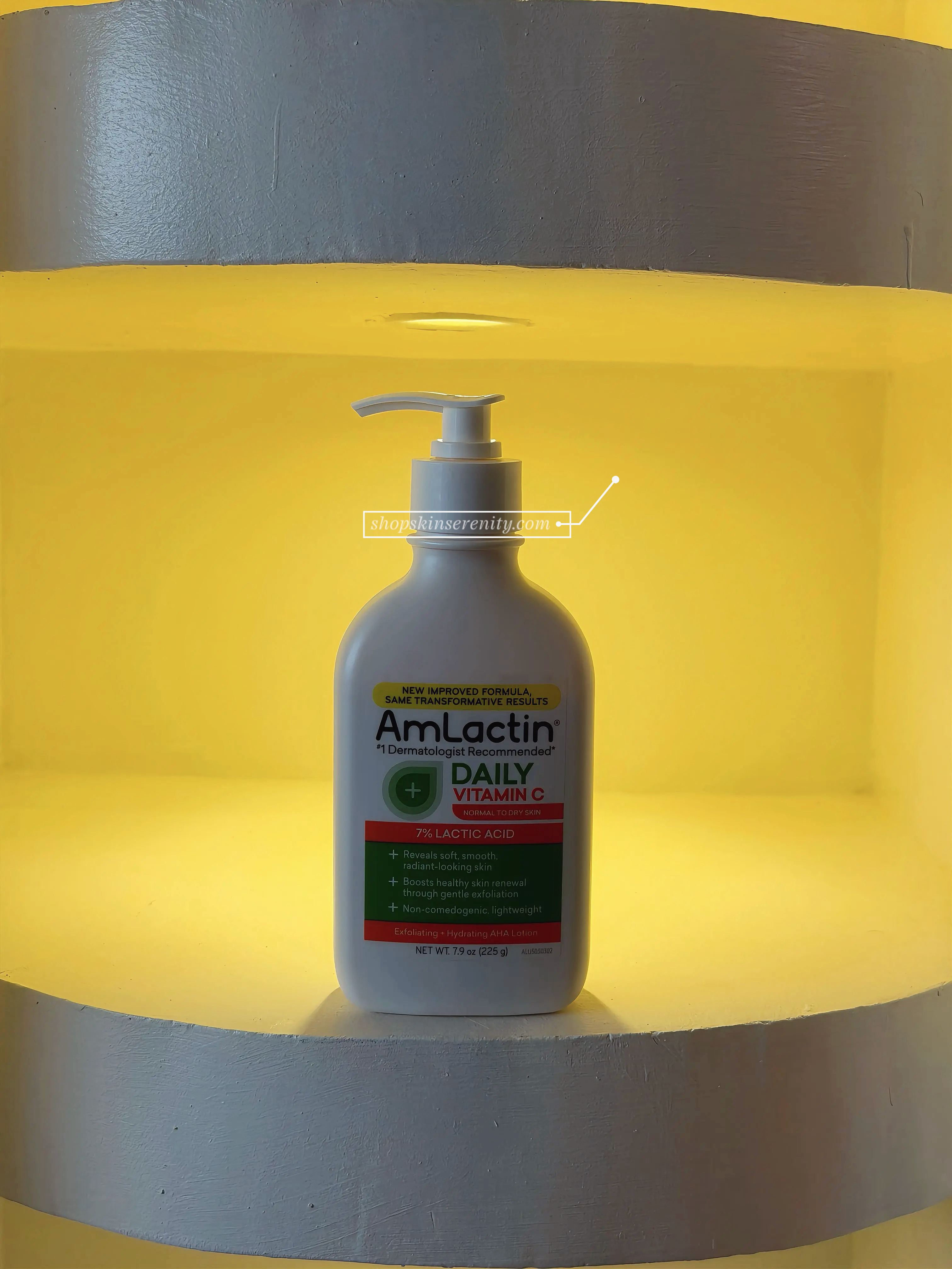 Amlactin Daily Vitamin C Lotion With 7% Lactic Acid 7.9 oz 225g